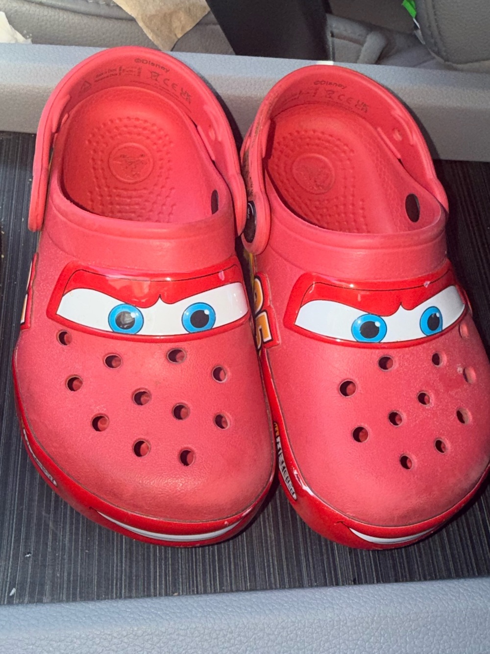 Disney x CROCS lightening McQueen kids